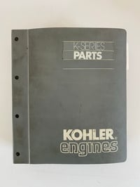 Image 1 of Kohler K-Series Part Manuals Binder