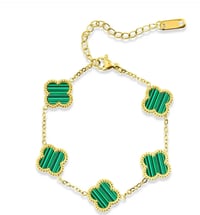 Image 3 of Clover Bracelet – Stainless Steel