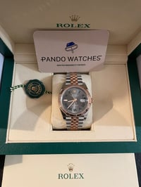 Image 1 of ROLEX DATEJUST  41 WIMBLEDON 