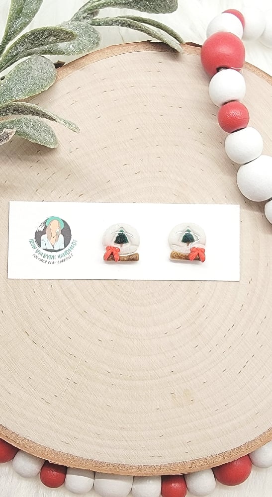 Image of Snow Globe Studs