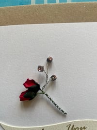 Image 3 of I Love You (jewelled roses) 