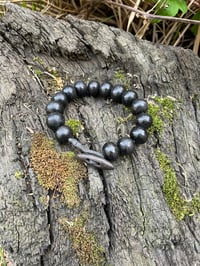 Image 1 of Bog oak Beads. 