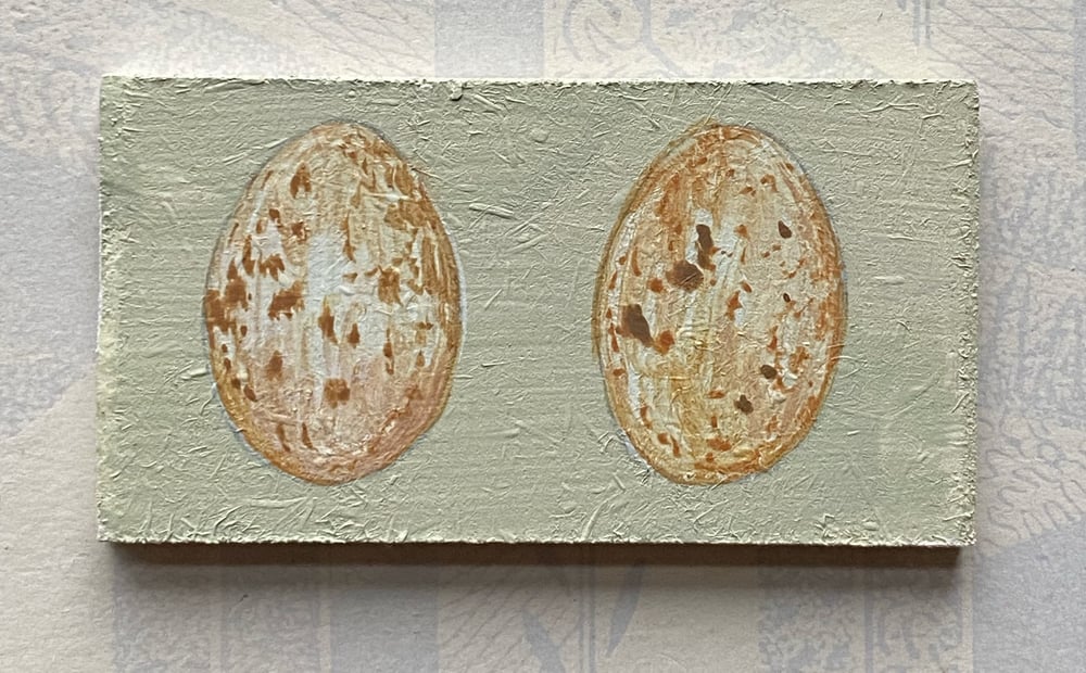 Image of Miniature egg painting L