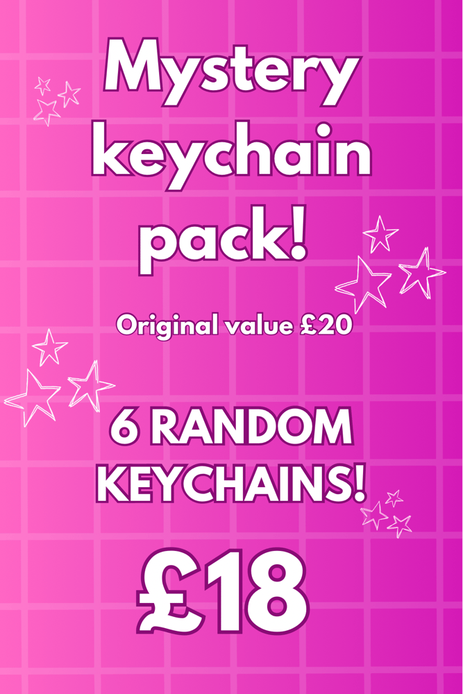 Image of Mystery keychain pack 