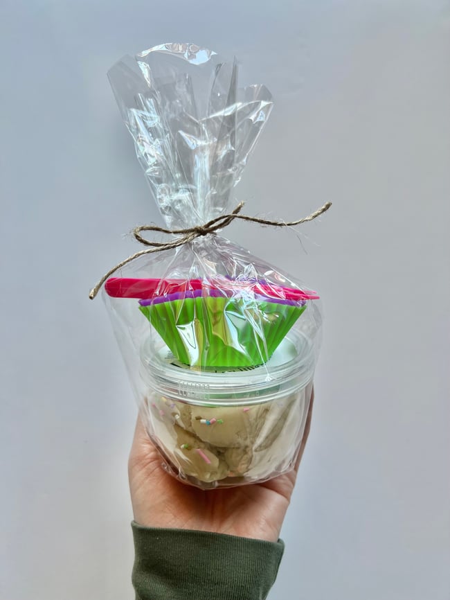Birthday cake playdough kit