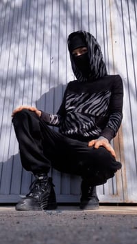 Image 1 of ZORA Zebra Hoodie