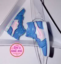 Blue-Nike shoe 