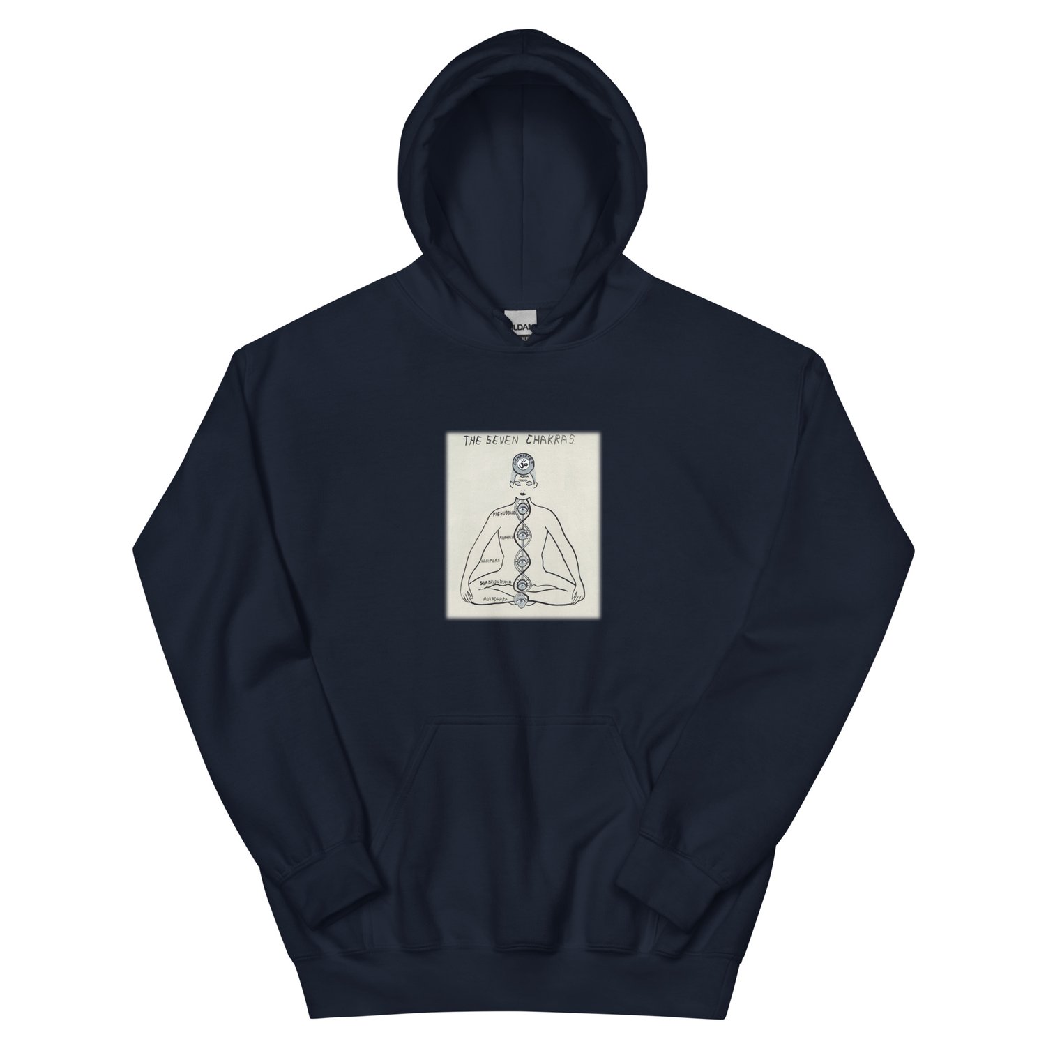 Image of THE SEVEN CHAKRAS HOODIE