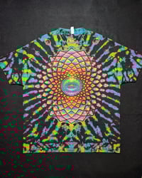 Image 1 of XL Bleach Reversed Mandala & Scrunch 