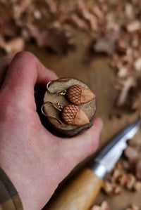 Image 5 of Acorn~Earrings 