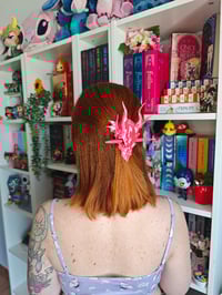 Image 3 of Horquilla dragón rosa