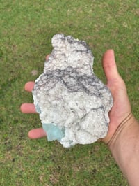 Image 15 of Aqua Fluorite On Barite Specimen #1917 