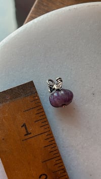 Image 2 of Amethyst, pumpkin pendant