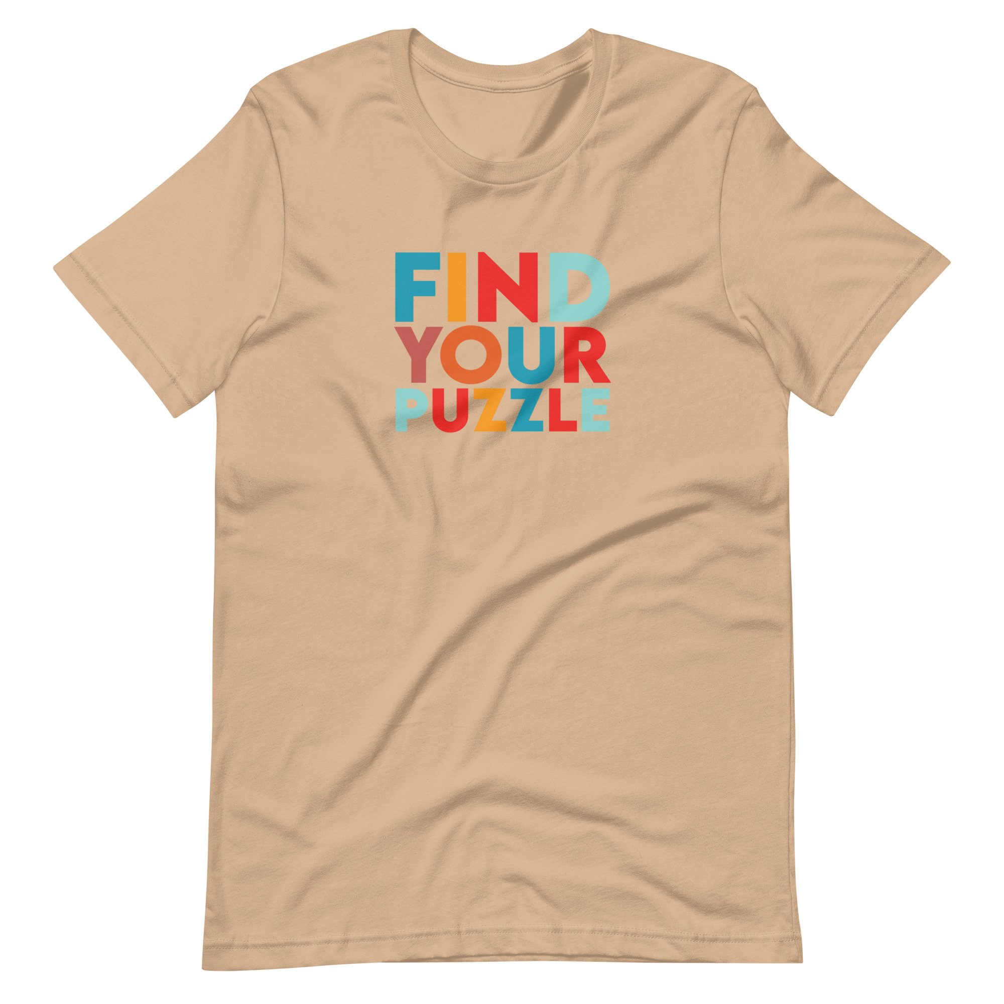 Image of find your puzzle unisex t-shirt