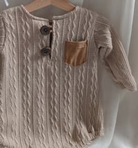 Image 2 of Photoshooting boys bodysuit |  Ari | beige | 12-15 months| 18-24 months