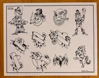 Image 1 of Spaulding & Rogers production sheet 936