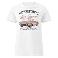 Image 3 of Horsepower Is My Love Language Women’s basic softstyle t-shirt