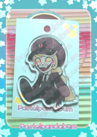 Hazbin Hotel - Danny Do Bad (Aka Charlie) Acrylic Pin badge