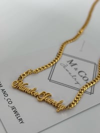 Image 3 of Custom Name Necklace