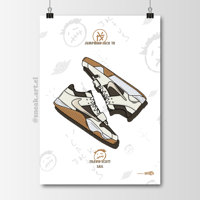 Image 1 of Sneaker Poster Jumpman Jack "Sail" X Travis Scott Print