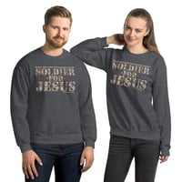 Image 13 of Soldier For Jesus Dark Unisex Sweatshirt