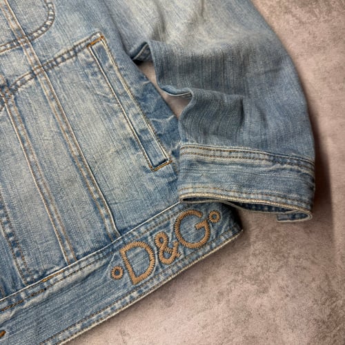 Image of 2000s Dolce & Gabbana Denim Jacket, size medium