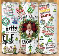 Elf 20oz subliamtion tumbler