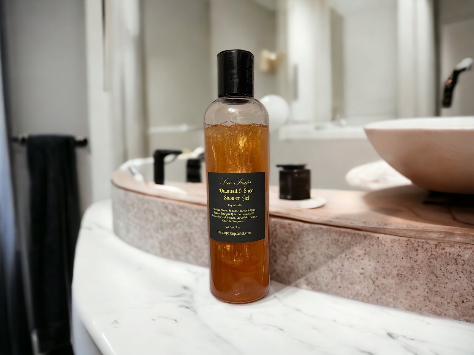 Oatmeal & Shea Shower Gel Luv Soaps, LLC