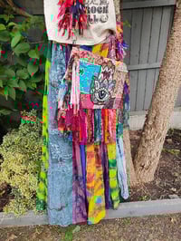 Image 7 of SAMPLE  - Paros maxi skirt waist 42 inches not tied, ties to tiny size