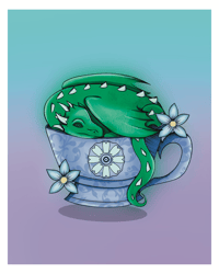 Jasmine Dragon Print