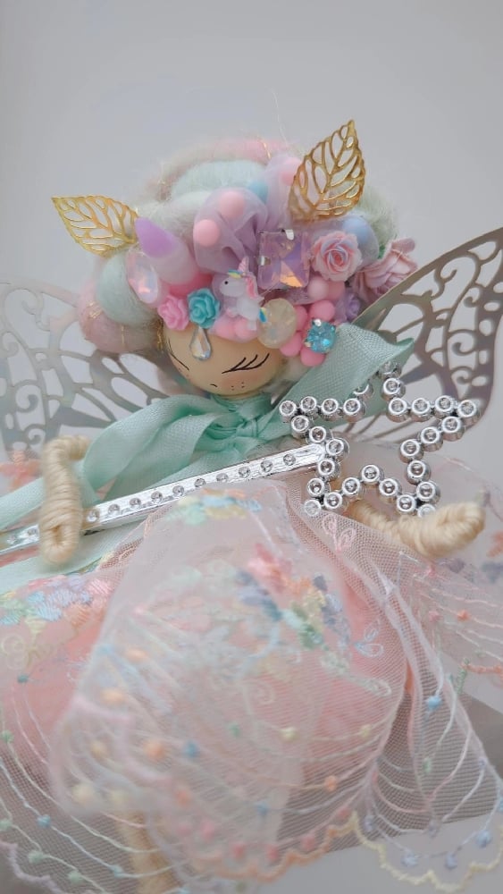 Image of pastel Unicorn beauty fairy 