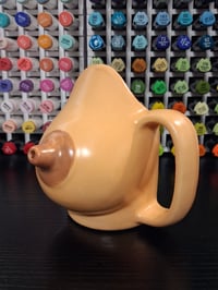 Image 2 of Vintage Ceramic Breast Cup For Creamer 