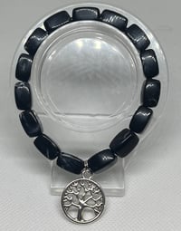 Black & White Lapis with Tree of Life