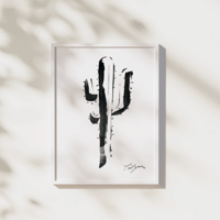 Image 2 of Cowboy Catus - Fine Art Print