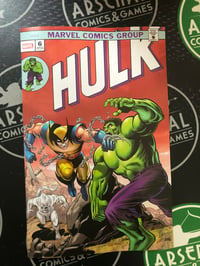 Image 1 of Hulk #6 Arsenal/Cape&Cowl Store Exclusive X-Men Animated Series 181 Homage by Larry Houston