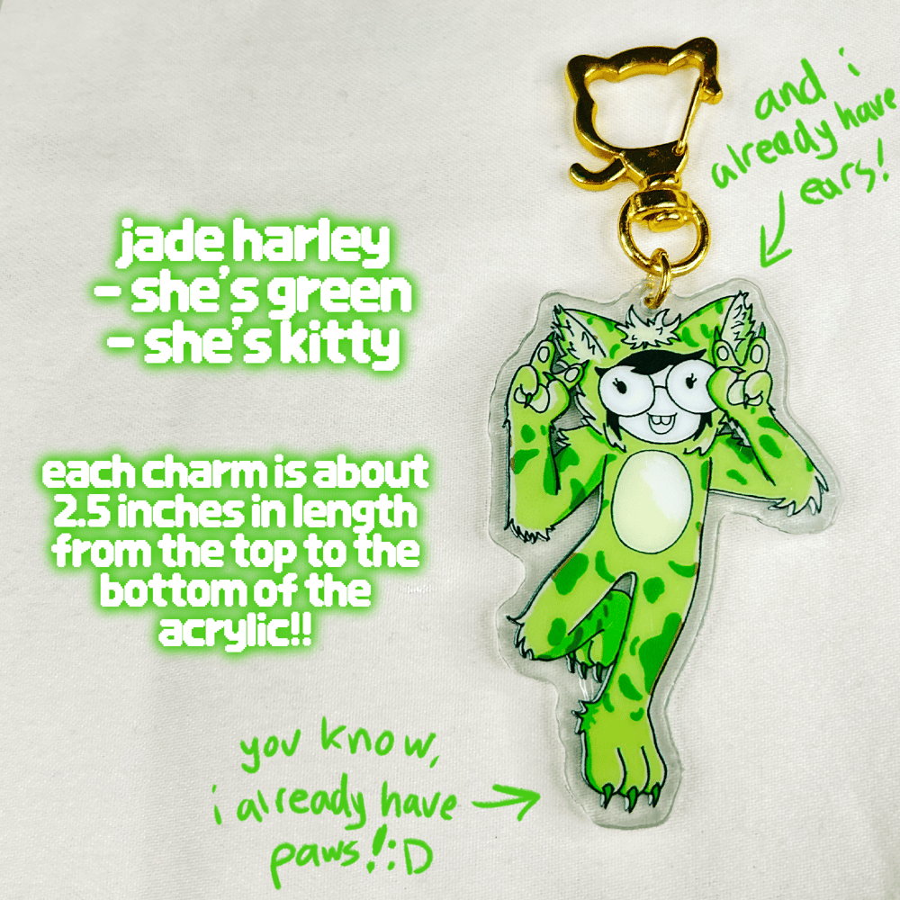 Image of Beta Kids Kitty Kigu Acrylic Charms