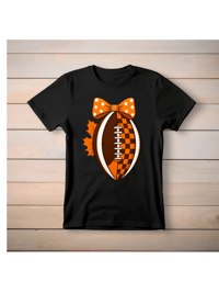 Image 2 of Football Bow Shirt
