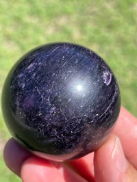 Image 7 of Charoite & Aegirine Sphere I Siberia Russia #2878
