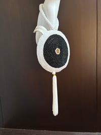 Image 5 of Black Evil Eye Wristlet