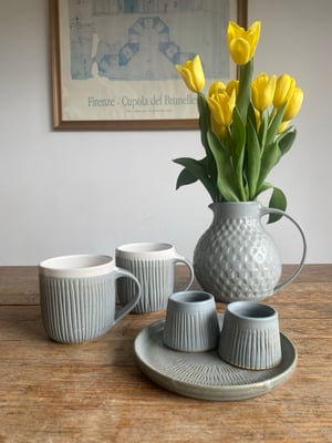 Image of small plate grey