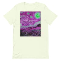 Image 1 of Starry Night Nuclear Fuchsia T-shirt