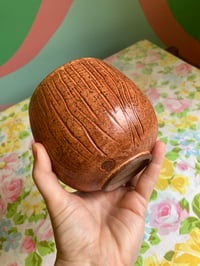 Image 2 of carved shino vase