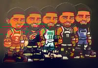 Image 3 of Kyrie Irving Evolution Sticker