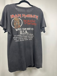 Image 2 of 1982 Iron Maiden US TOUR shirt 