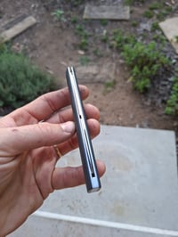 Image 4 of Slipjoint scissors, black scales. 