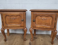 Image 1 of UNPAINTED French bedside table. Available in any colour 