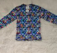 Image 5 of Cookie monster oufit shirt and leggings 
