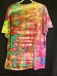 Image 4 of XL Hail Satan Tie Dye Shirt 3
