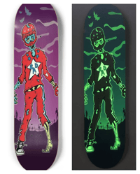 Image 5 of RAD O WEEN SCARE GLOW SKATE DECKS 2024