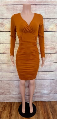 Image 1 of Becky Dress- Rust